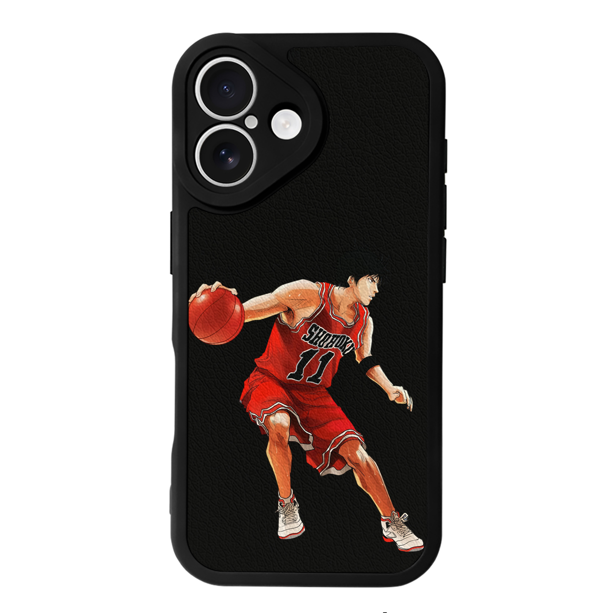 （画像用） SLAM DUNK／スラムダンク 【iPhone 16シリーズ対応】シリコンスマホケース（レザー調） 材質：シリコン